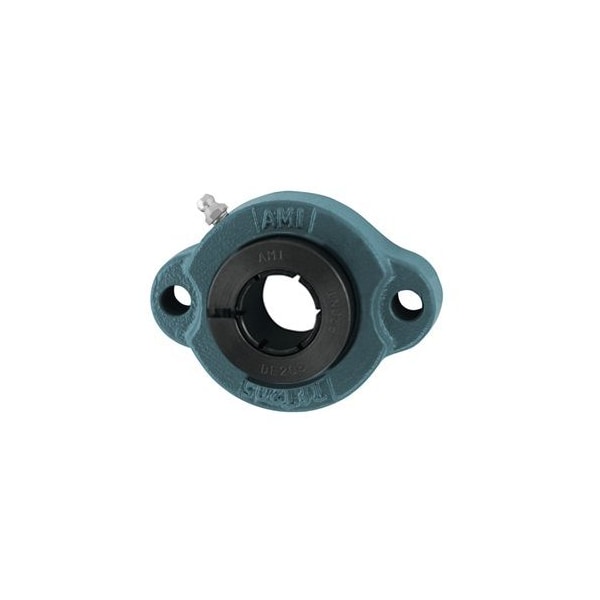 Ami Bearings AMI BEARINGS -SINGLE ROW BALL BEARING - 35MM WIDE ACCU-LOC 2-BOLT FLANGE UETFT207 - main